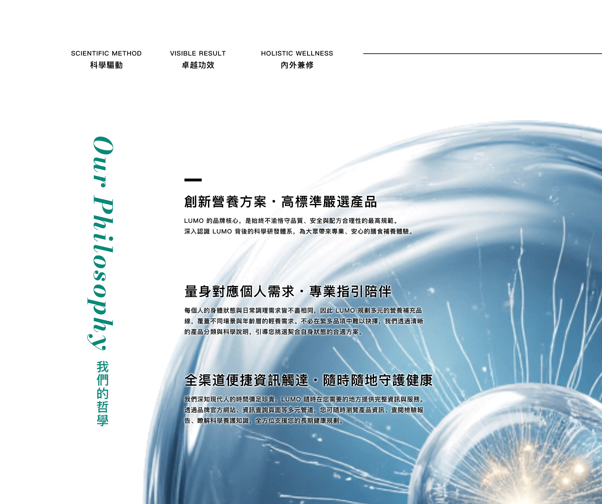 LUMO 品牌介绍分区 2
